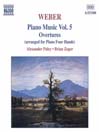 WEBER: Overtures (Piano Arrangement)